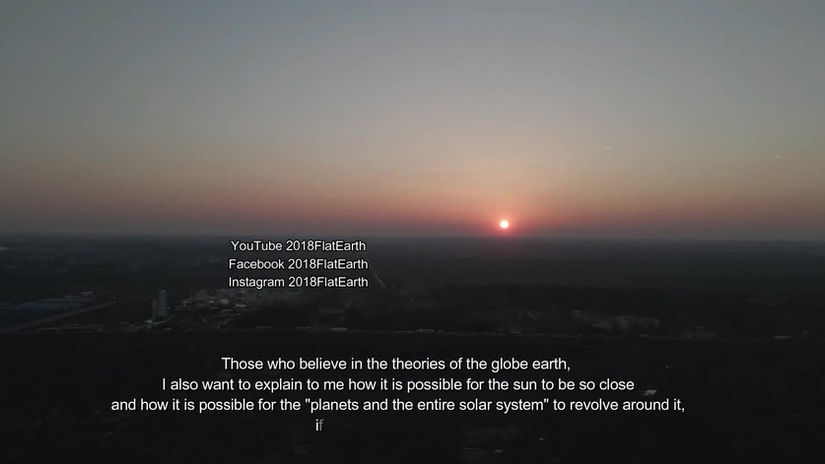 The Sun is not the Center of the Solar System!  2018Flatearth